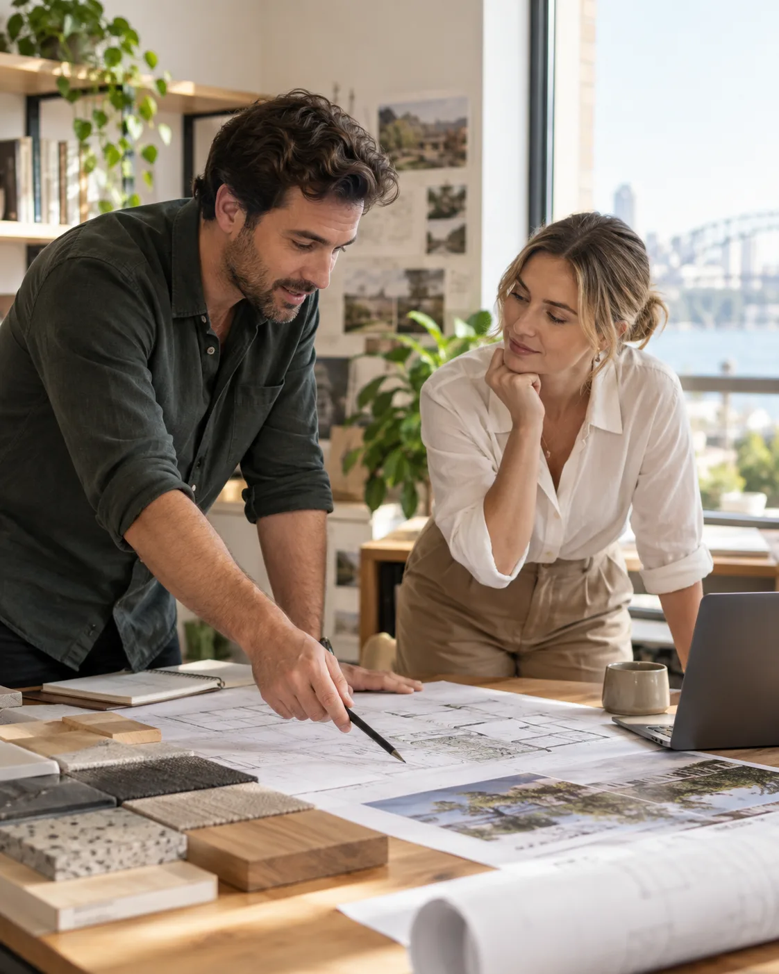 Illustrative photograph showing work in professional services